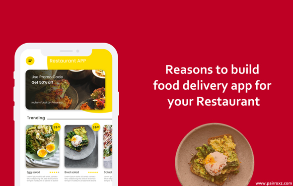 7 Reasons to Build a Food Ordering App for your Restaurant