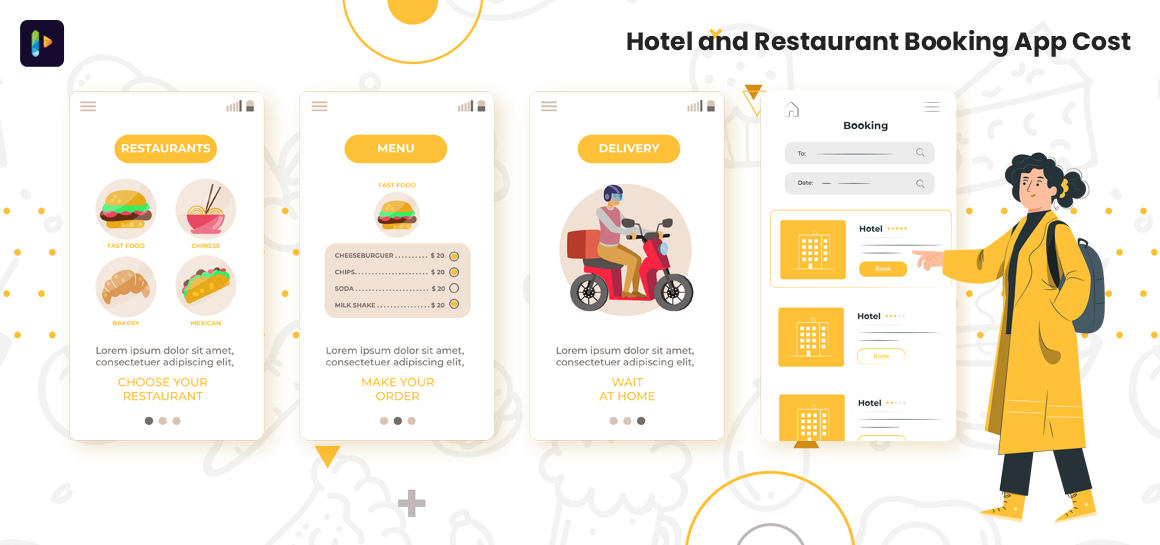 Hotel and Restaurant Booking App Cost