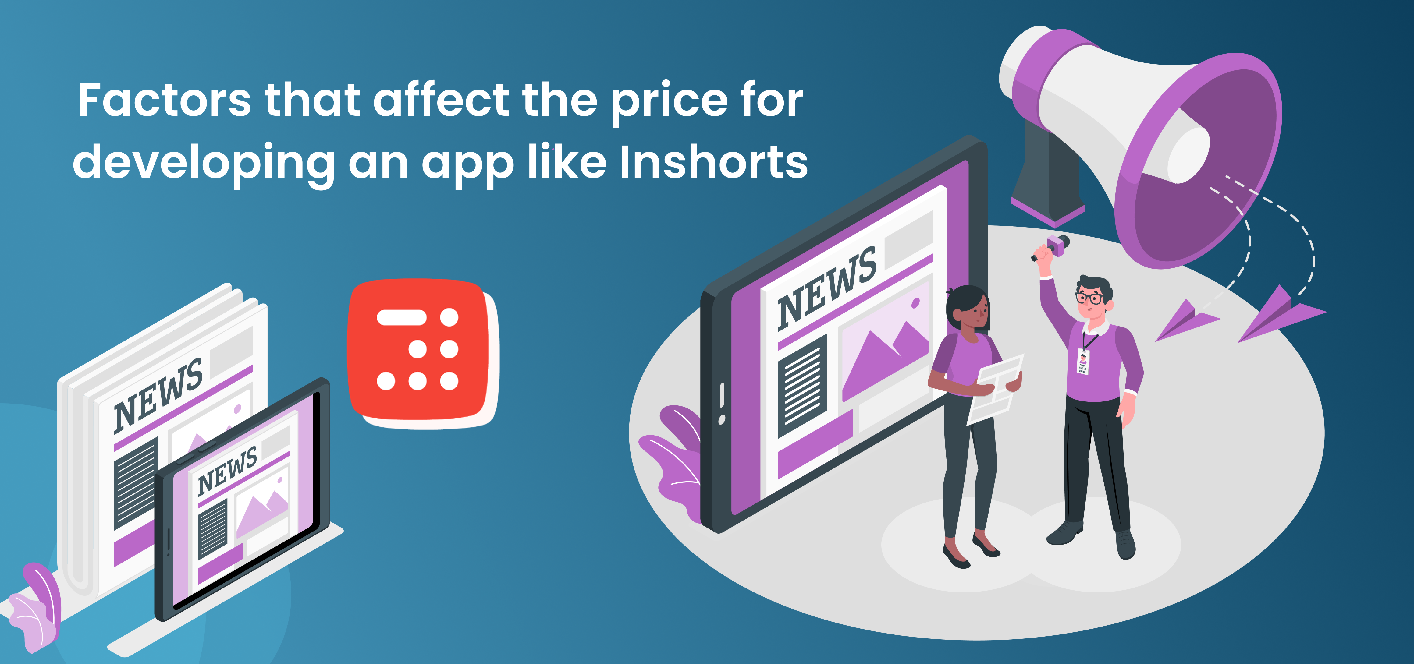 price for developing app like in shorts