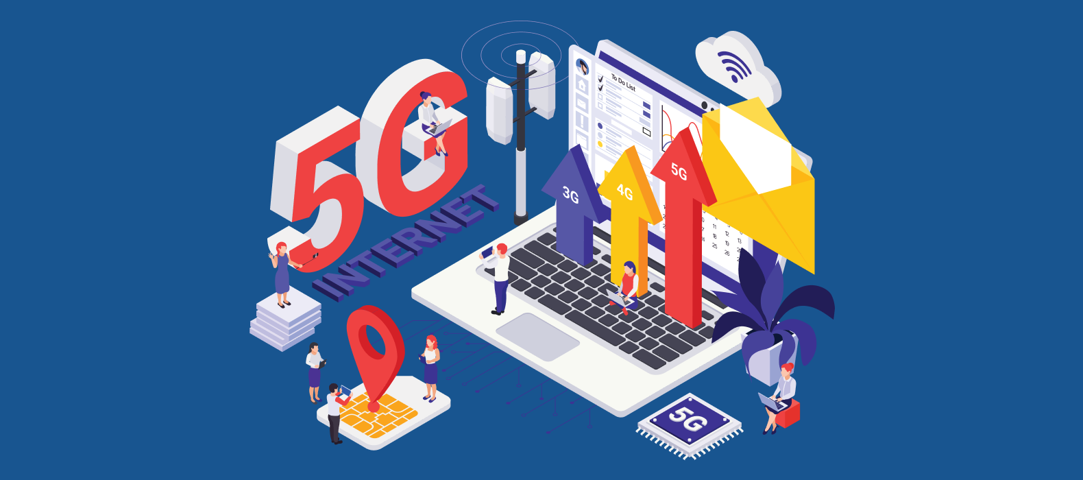 Advantages of 5G network over 4G