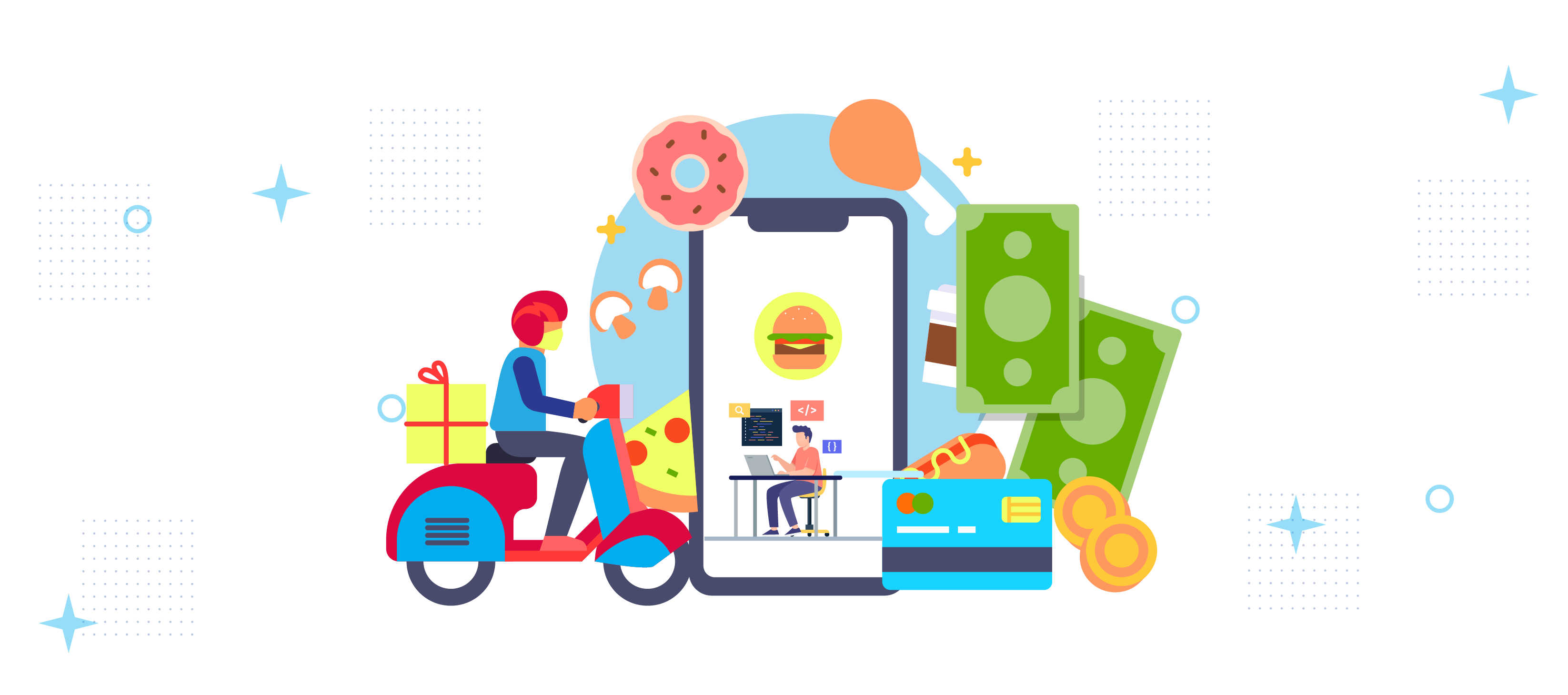 How does Food Delivery App Development Generate Revenue