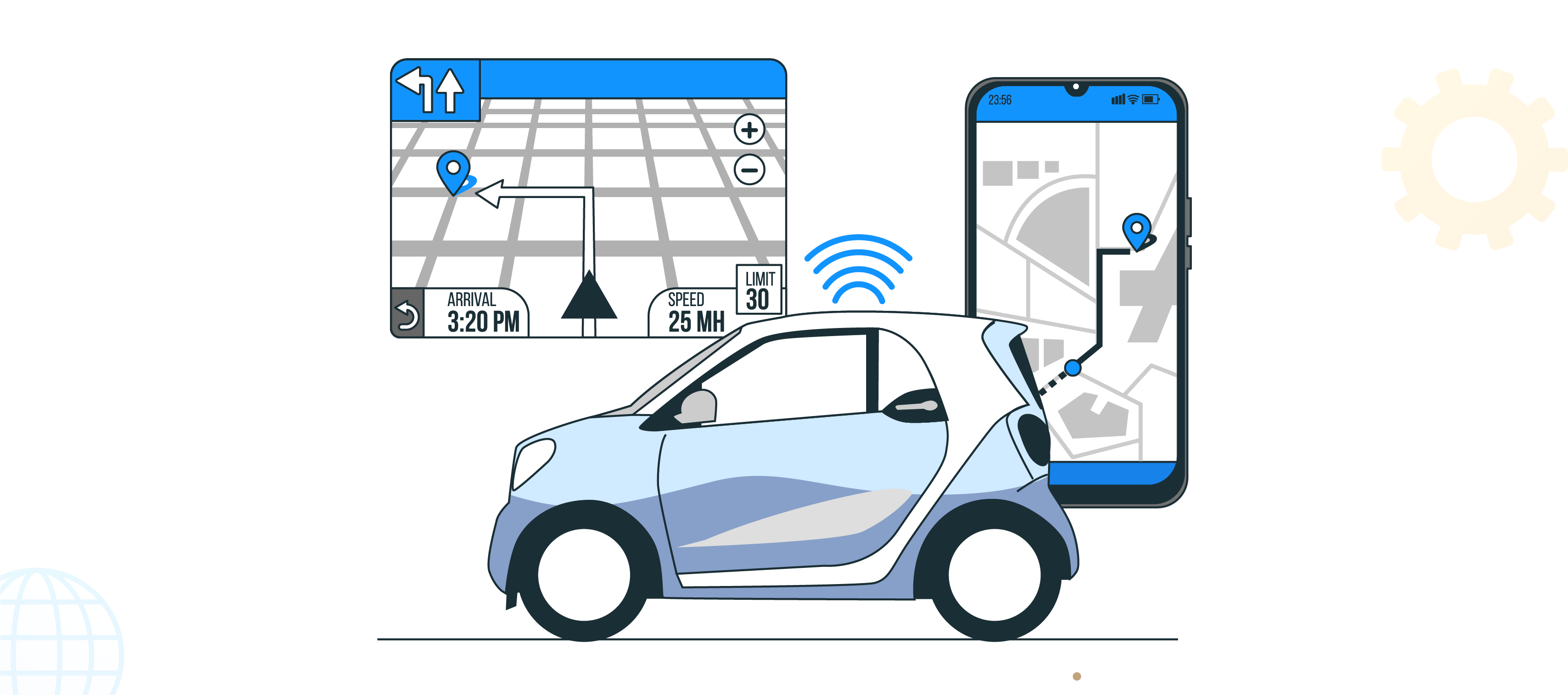 How does an EV charging station finder app work