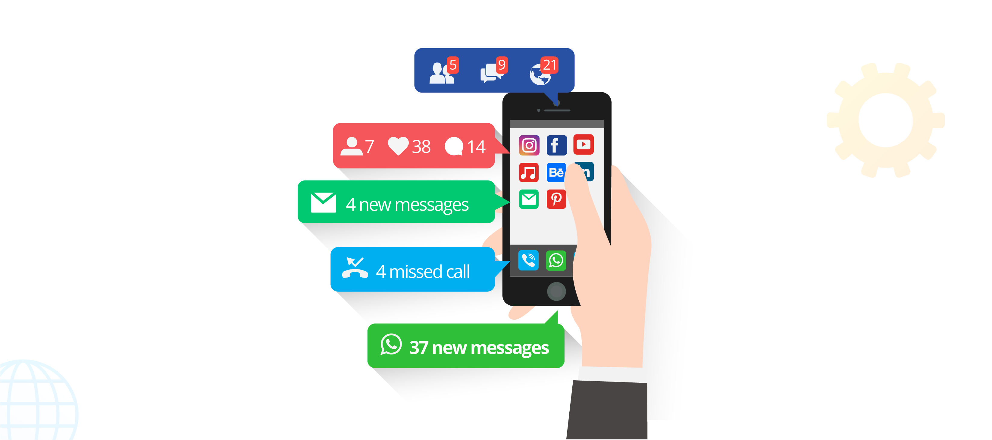 Top messaging apps like Telegram