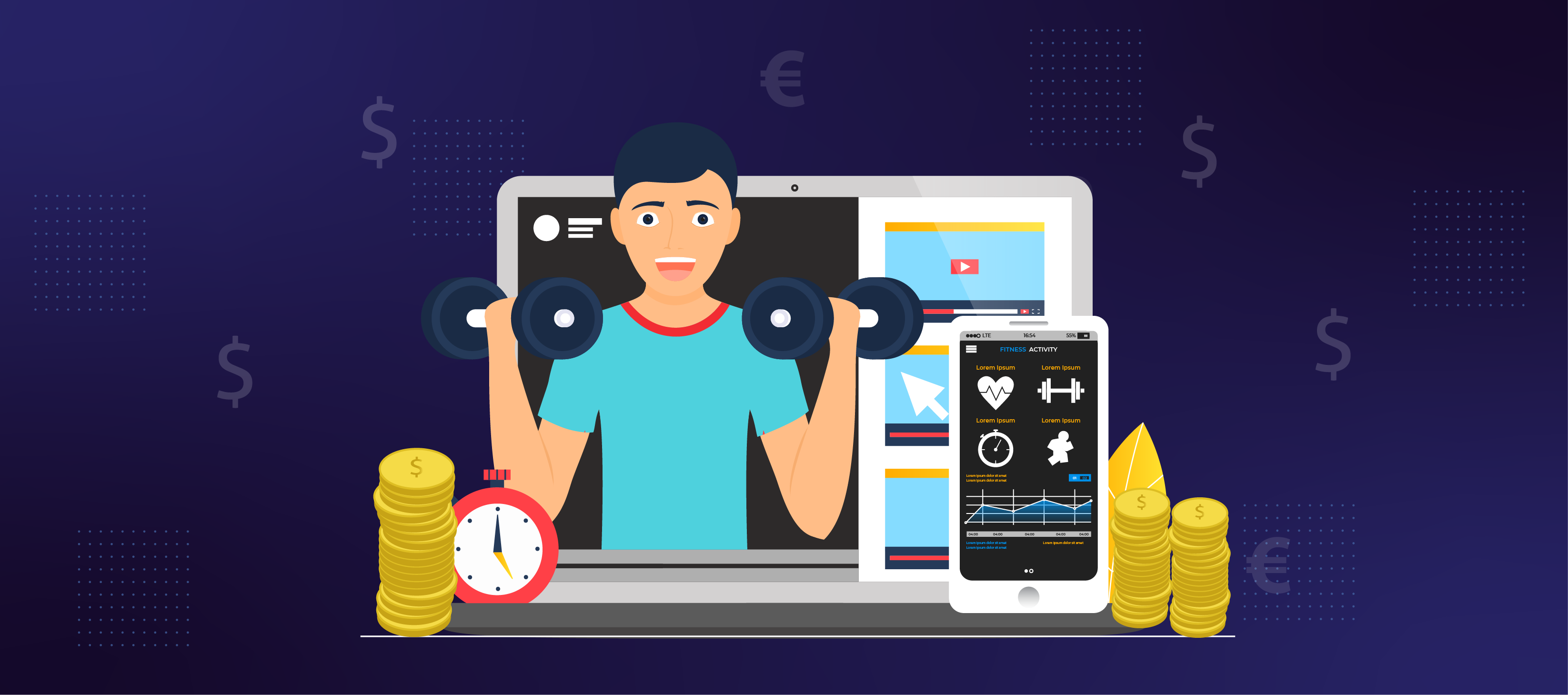 how much cost develop fitness app